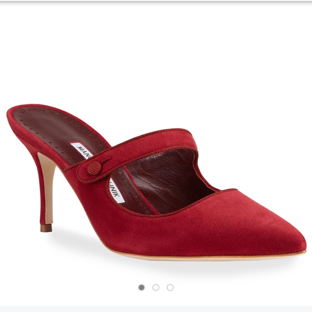 Manolo Blahnik mules